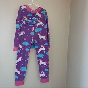 Eleanor Rose Purple Unicorn Pajama Set
